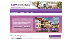 Desktop Screenshot of neurointernational.com